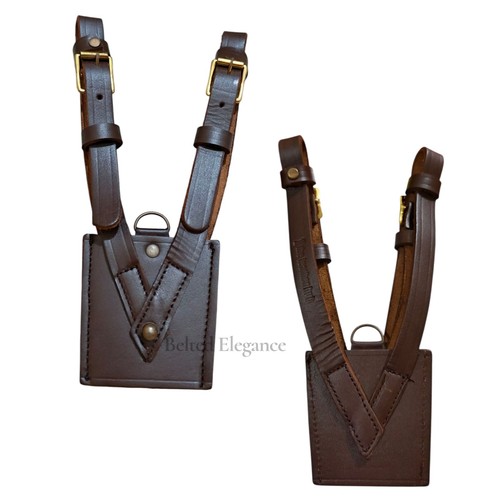Genuine leather sword frog for - genuine,