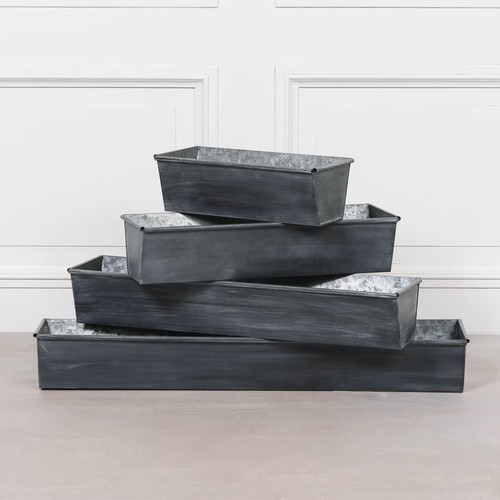 Vintage galvanised metal - vintage,