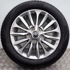 TOYOTA VERSO MK2 16'' GREY ALLOY WHEEL DELMAX TYRE 205/55ZR16 42611-0F180 (3)