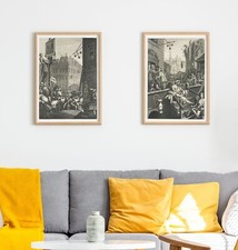 Beer Street & Gin Lane Set of