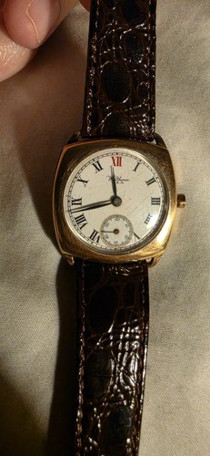 Waltham gold vintage - vintage, cushion