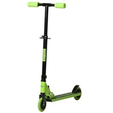 HOMCOM Kids Scooter Foldable Kick Scooter Adjustable Height for 3-8 Years Green