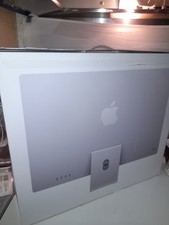 Apple iMac M4 Genuine blue/silver  24-inch BOX + INSERTS ONLY! - (A3137)