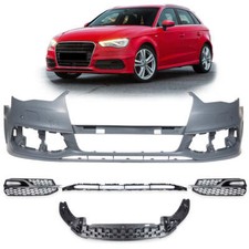 AUDI A3 S3 8V HATCHBACK SPORTSBACK 2012-2016 FRONT BUMPER KIT S-LINE STYLE 