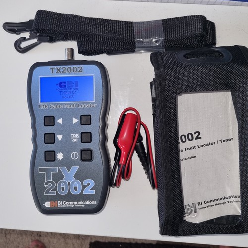 Tx2002 tdr cable fault - cable,
