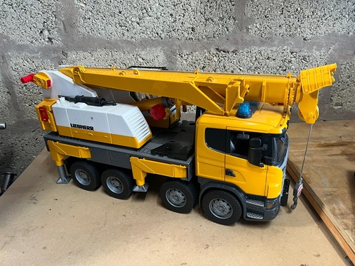 Bruder scania liebherr super - liebherr,