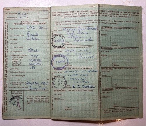 Original log book - original,