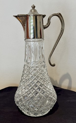Vintage silver plated cut - silver,