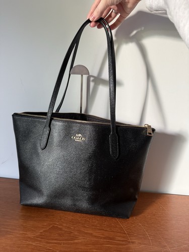 Coach black tote 4454 shoulder - tote,