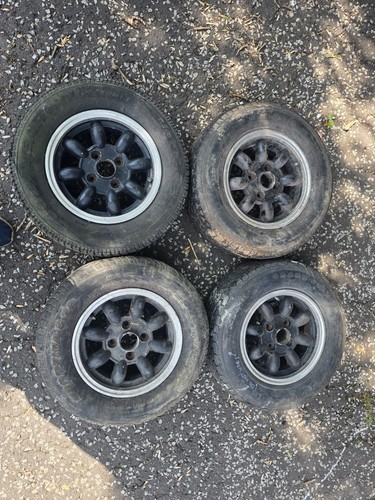 Minilite wheels 13inch - 13inch, black