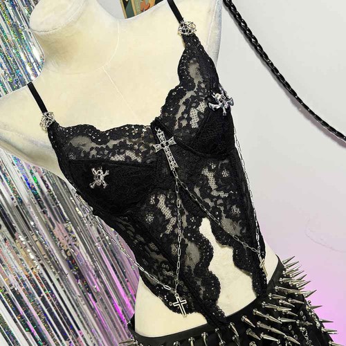 Goth gothic tank emo - goth,