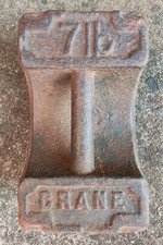 Vintage Antique Cast Iron 7lb