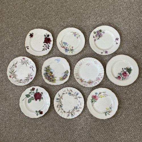 Vintage floral bone china side - floral,