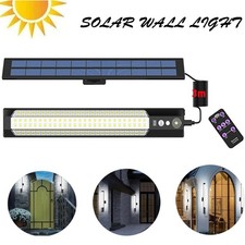 158LED Solar Powered Light Rechargeable Garage Shed Light Indoor Outdoor Garden