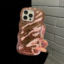 Luxury Plating Wrinkle Wavy