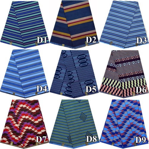 African polycotton wax print - polycotton,