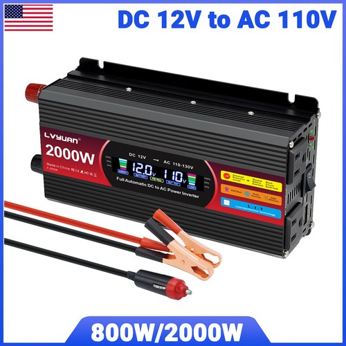 800w 2000w power inverter 12v - 800w,