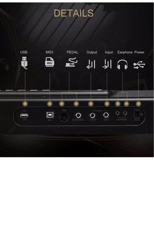 Key foldable digital piano - digital,