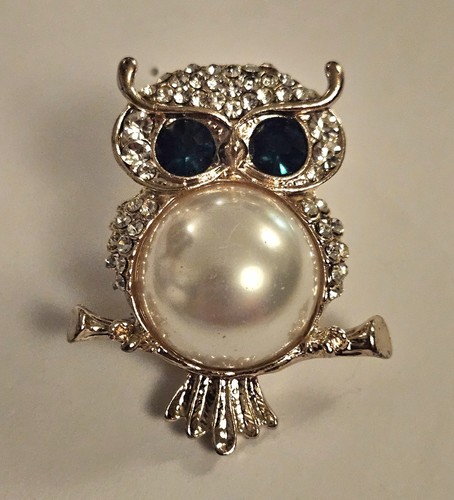 Beautiful owl brooch multi - beautiful, brooch.