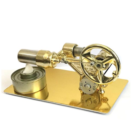 Hot air stirling engine - air,