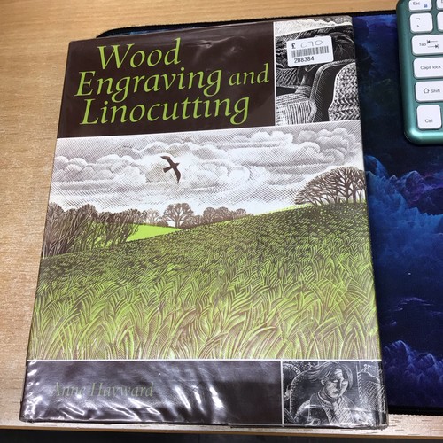 Wood engraving and linocutting - and,