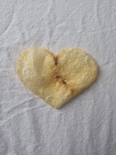 Natural heart shaped - natural,