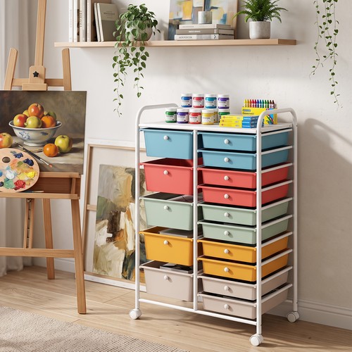 Drawer rolling storage cart - drawer,