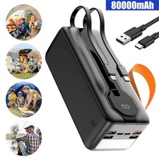 Power 80000mAh Bank PD 20W