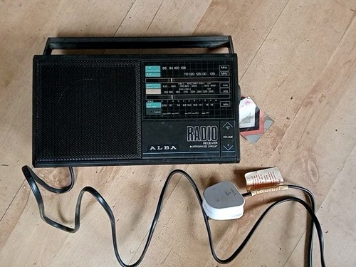 Alba tr5000 vintage radio - alba,