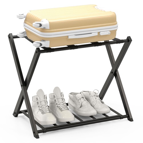 Luggage rack folding suitcase - rack,
