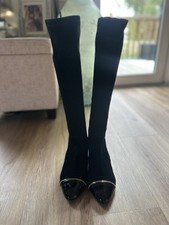 Stuart Weitzman Black Suede