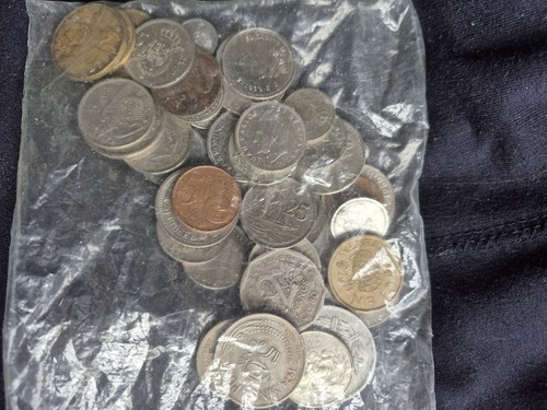 Mixed old foreign world - foreign, coins