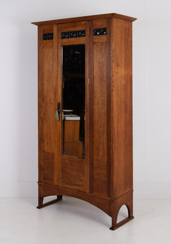 Antique arts and crafts oak - arts,