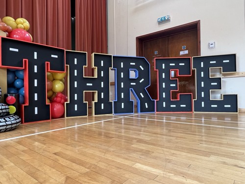 Made order giant letters - made,