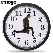 Creative Wall Clock Sweep Seconds Silent Ministry Of Silly Walks Clock Decor NEW