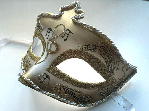Gold venetian style masquerade - gold,