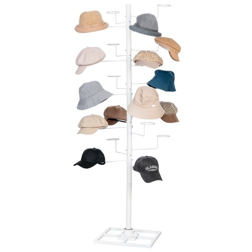 Freestanding white metal - white,