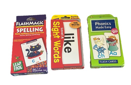 Flash cards sight - flash,