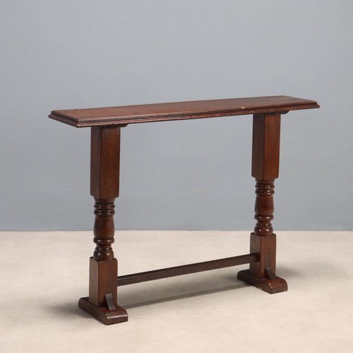 Antique console walnut painted - console,