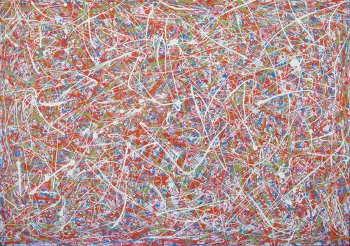 Very large modern canvas - large, wall