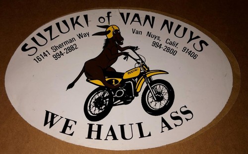 Suzuki van nuys - haul, ass