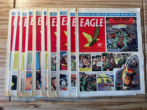 Eagle comic x10 vgc - x10, 1958