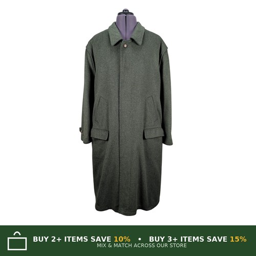 Luger loden overcoat green - luger,