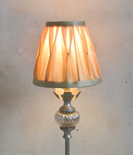 Vintage pleated champagne - vintage,