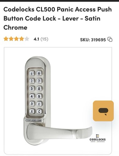 Codelocks cl500 digital - digital, code