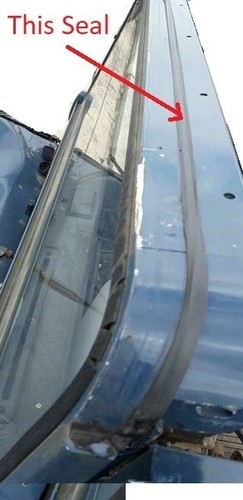 Foam roof windscreen - foam, frame