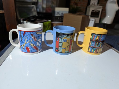 Vintage kiln craft mugs retro - kiln,