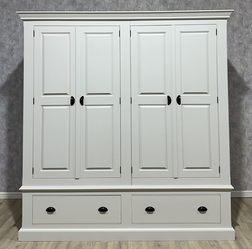 Large painted larder linen - larder,