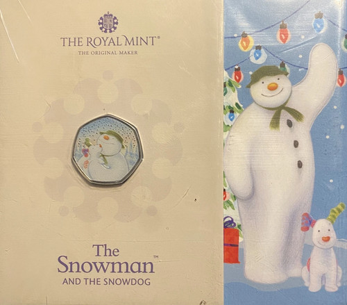 Royal mint christmas 50p - royal,