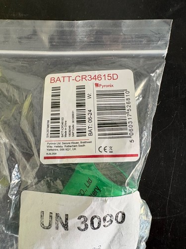 Pyronix sounder battery - pyronix,